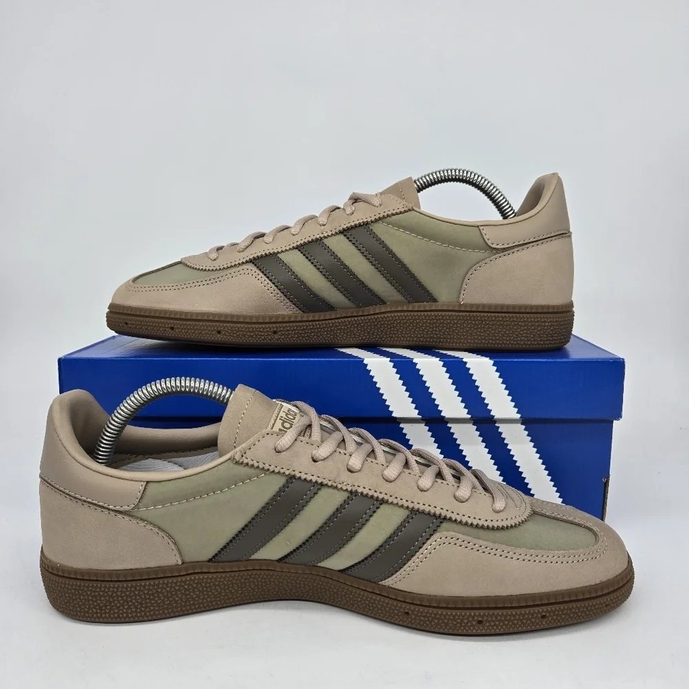 adidas Handball Spezial JR3666 Trace Khaki Cargo Brown Men's Shoes Size 11.5 New